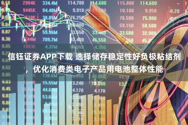 信钰证券APP下载 选择储存稳定性好负极粘结剂，优化消费类电子产品用电池整体性能